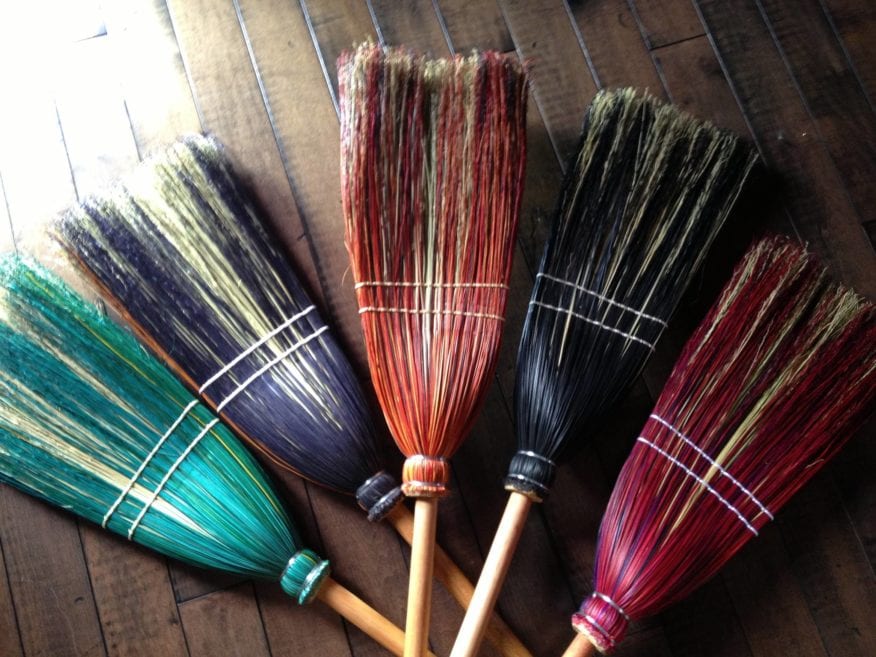 Hand made brooms