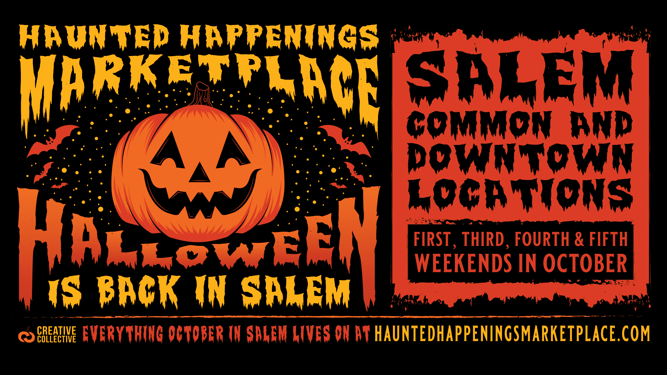 Salem Ma. - Salem Haunted Happenings Marketplace