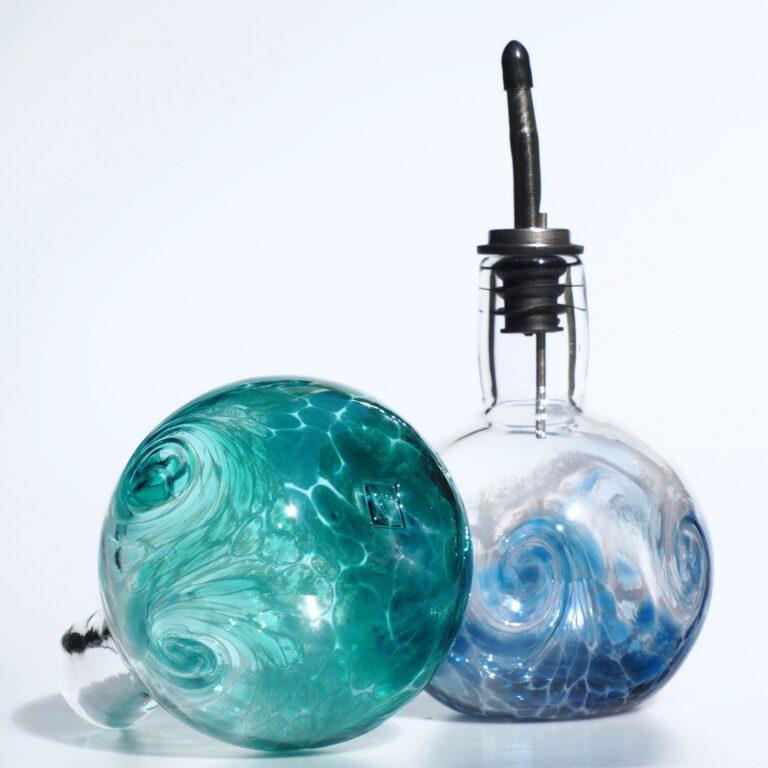 k plus glass handblown cruet haunted happenings marketplace salem ma tableware scaled 1 768x768