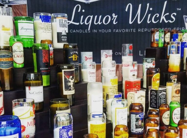 liquor wicks repurposed bottle candles haunted happenings marketplace salem ma products 1 768x569
