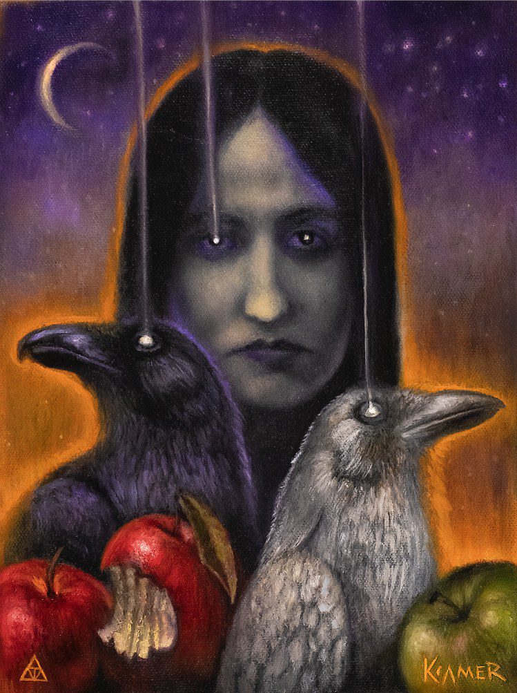 todd kramer art veiled path oil on canvas haunted happenings marketplace salem ma artwork 1