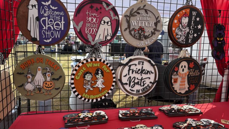 15 monkeys hand painted halloween signs haunted happenings marketplace salem ma display 1 768x432