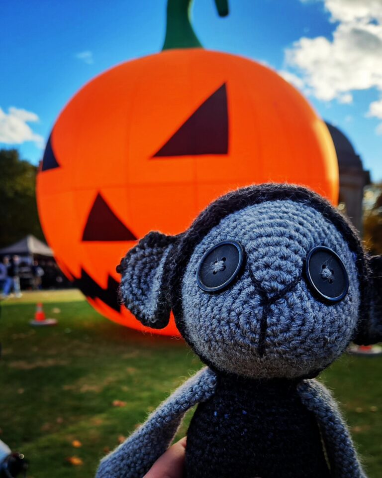 black sheep doll co crochet creatures haunted happenings marketplace salem ma booth 1 768x960