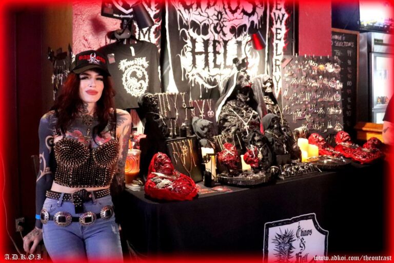 chaos and hell occult jewelry market display haunted happenings marketplace salem ma 1 768x513