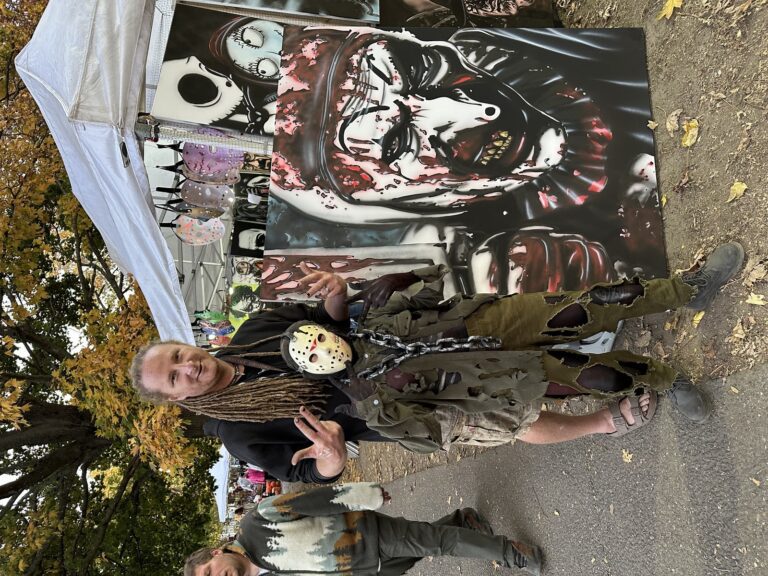 danamal art airbrushed canvas paintings haunted happenings marketplace salem ma display 1 768x576