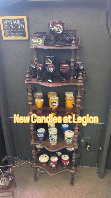legion salem maker candle display 1