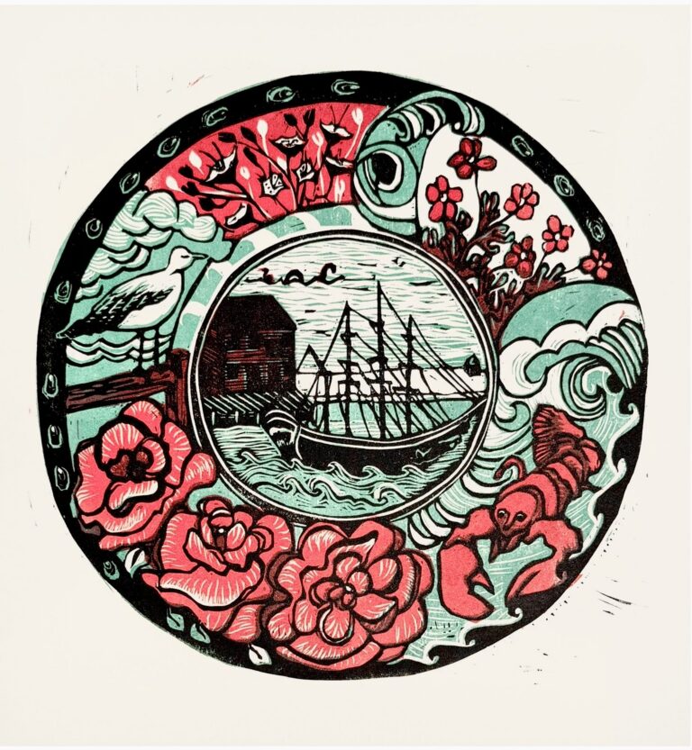 miramar printmaking salem harbor round print haunted happenings marketplace salem ma 1 768x833