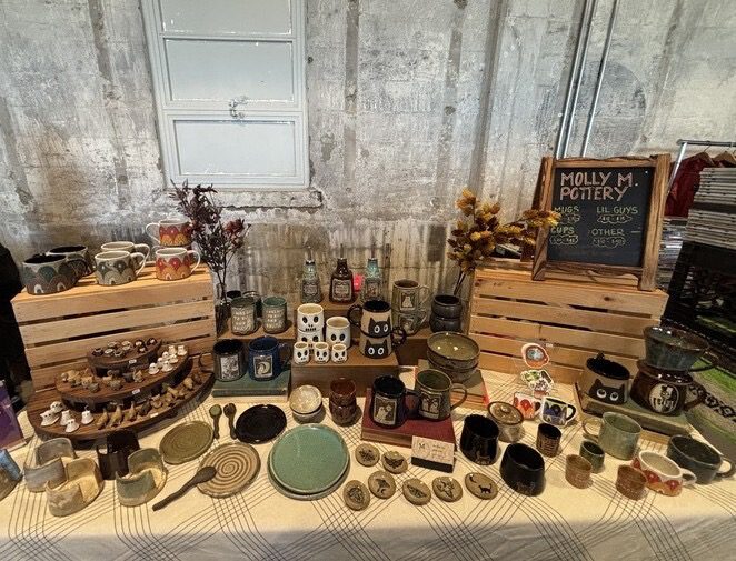 molly m pottery ceramics haunted happenings marketplace salem ma booth 1