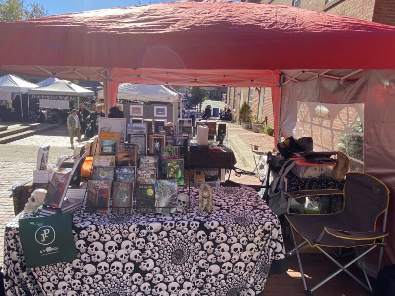 new england horror writers author table haunted happenings marketplace salem ma 1 768x576