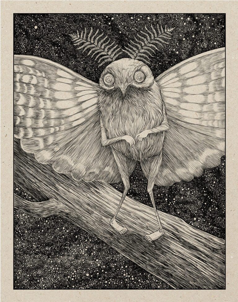 pickled punks mothman urban legend print haunted happenings marketplace salem ma featured 1 768x976