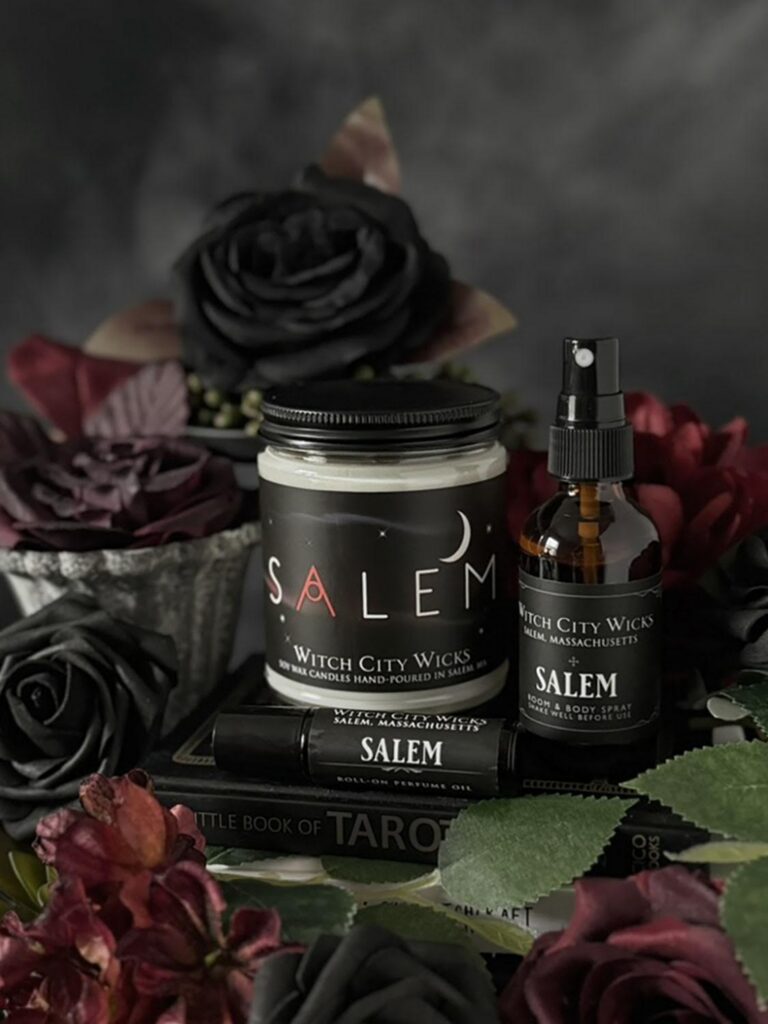 Witch City Wicks Salem candle and fragrance collection