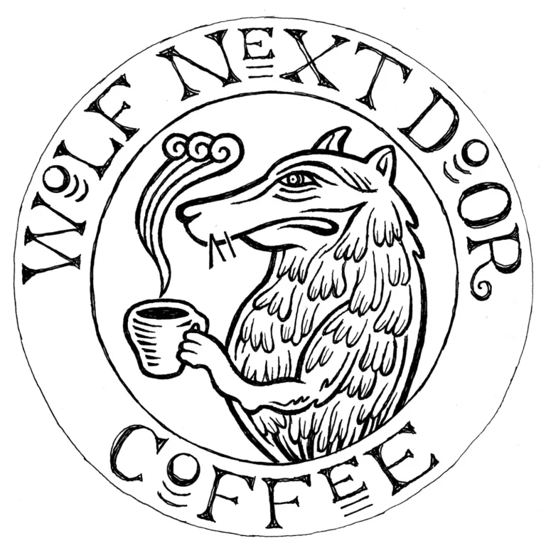 Wolf Next Door Coffee logo Wolf Next Door Coffee logo
