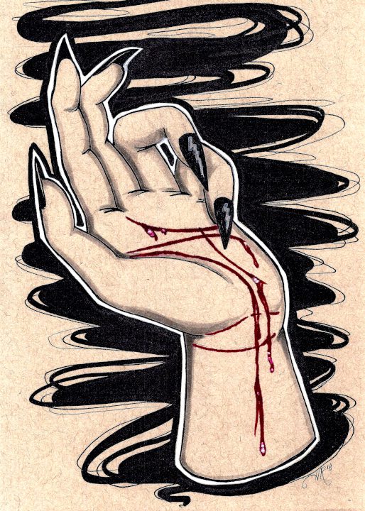 Palmistry art print by Heather Rose Palmistry art print by Heather Rose